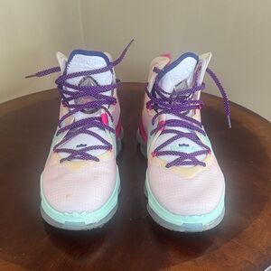 Nike Multi-Color Pink and Purple Youth Sneakers